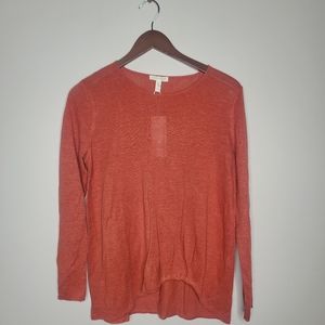 NWT-$198 Eileen Fisher Organic Linen Organic Cotton Knit Top HYDRA‎ Lilac XS